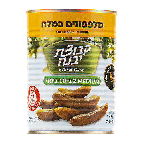 מלפפונים במלח 10-12 "קבוצת יבנה"