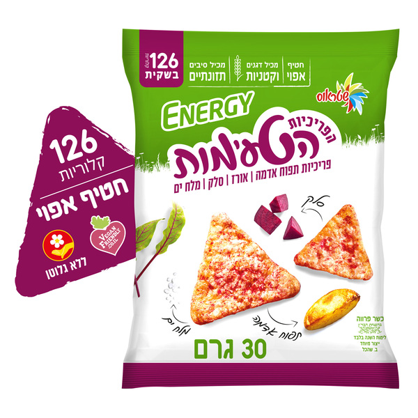 פריכיות משולשות "סלק"