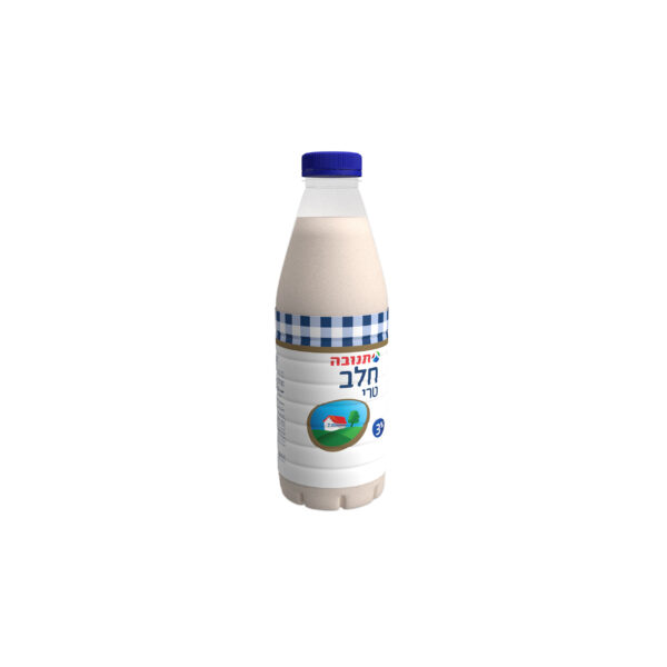 חלב תנובה טרי %3 בד"צ בקבוק 1ל