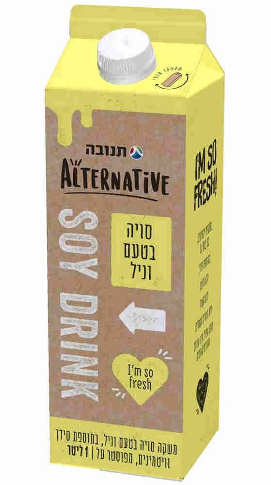 משקה סויה וניל 1 ליטר