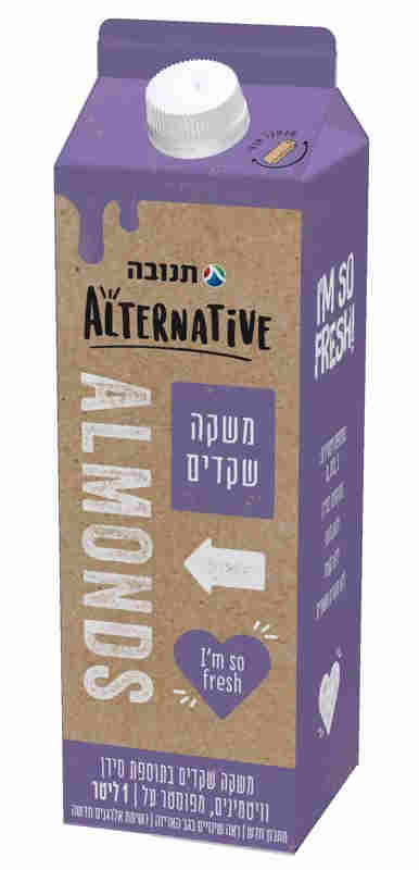 משקה שקדים טרי 1 ליטר