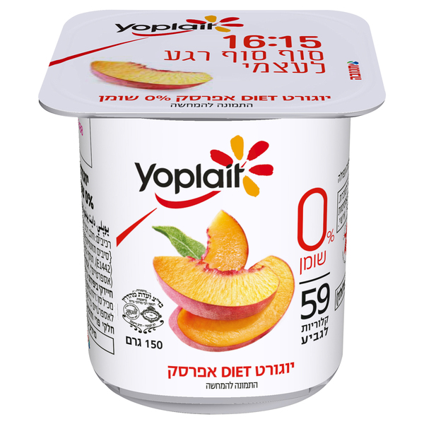 יופלה דיאט אפרסק 0% שומן
