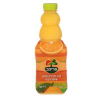 מיץ תפוזים 100% סחוט טבעי 1 ליטר